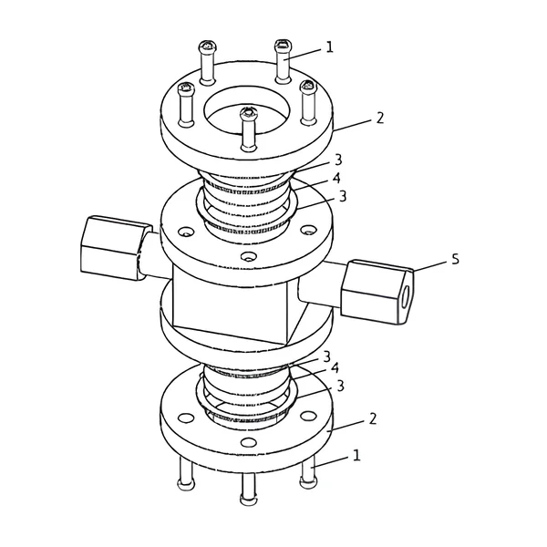 Sight Glass for Chemical Processes in Piping Systems